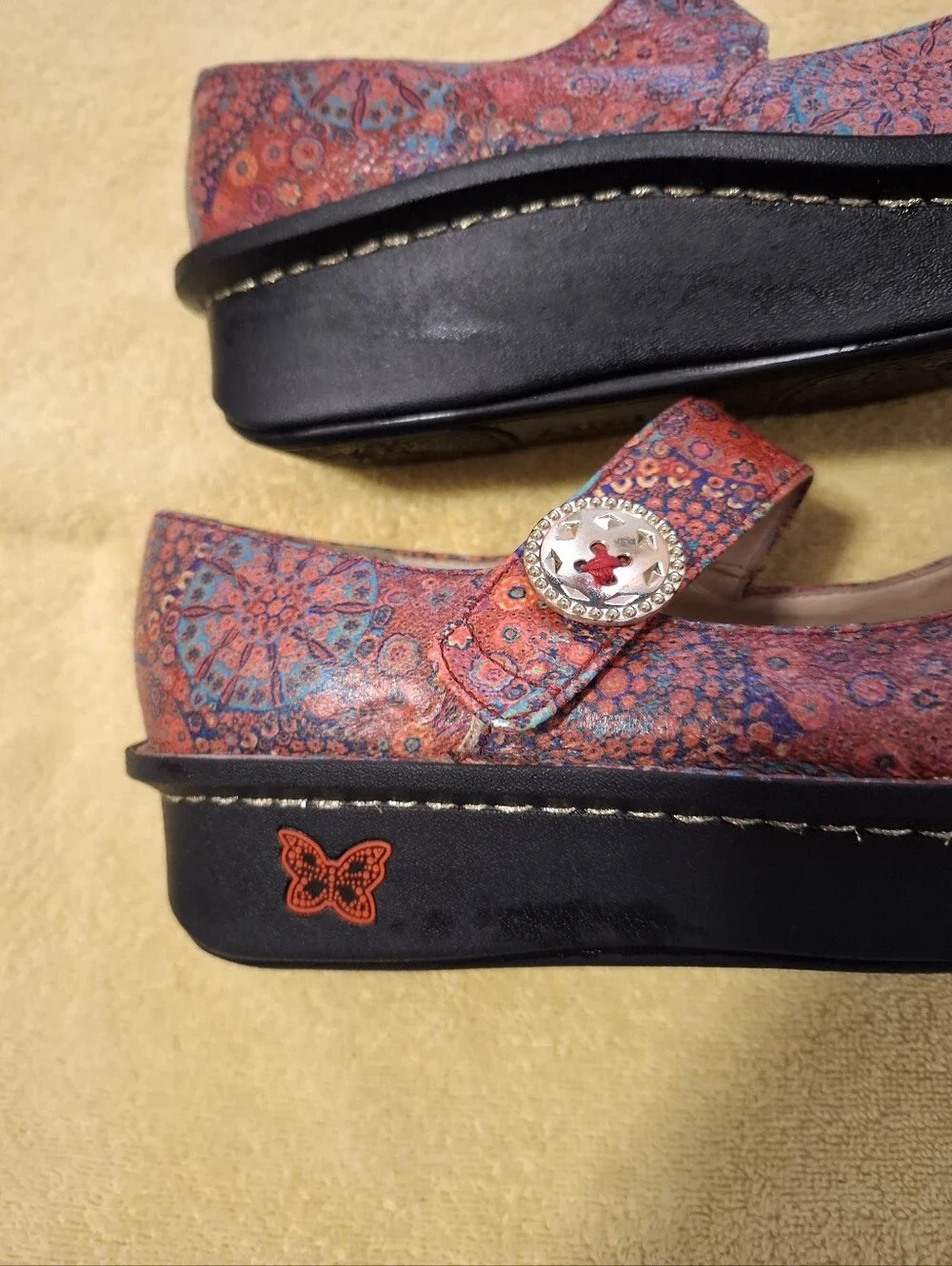 Alegria Paloma Red Bloom Size 7